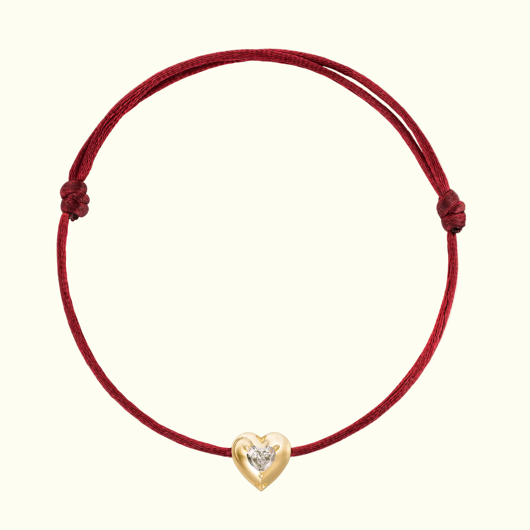 0.22ct Heart Diamond Fig Bracelet