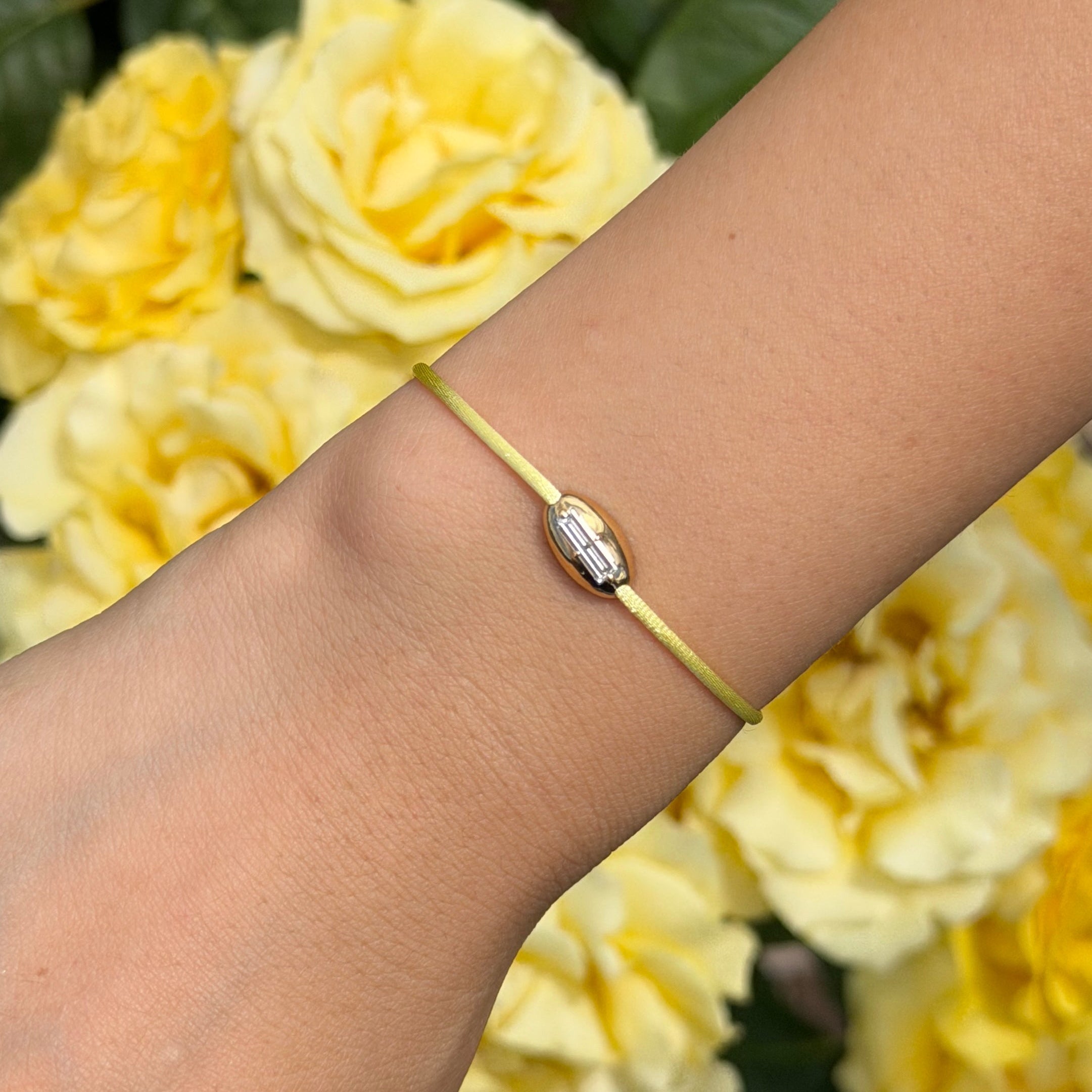 0.26ct Baguette Diamond Fig Bracelet